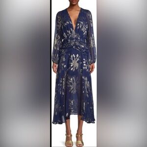 NWT Delfi Collective 100%  Silk Dress - size XS